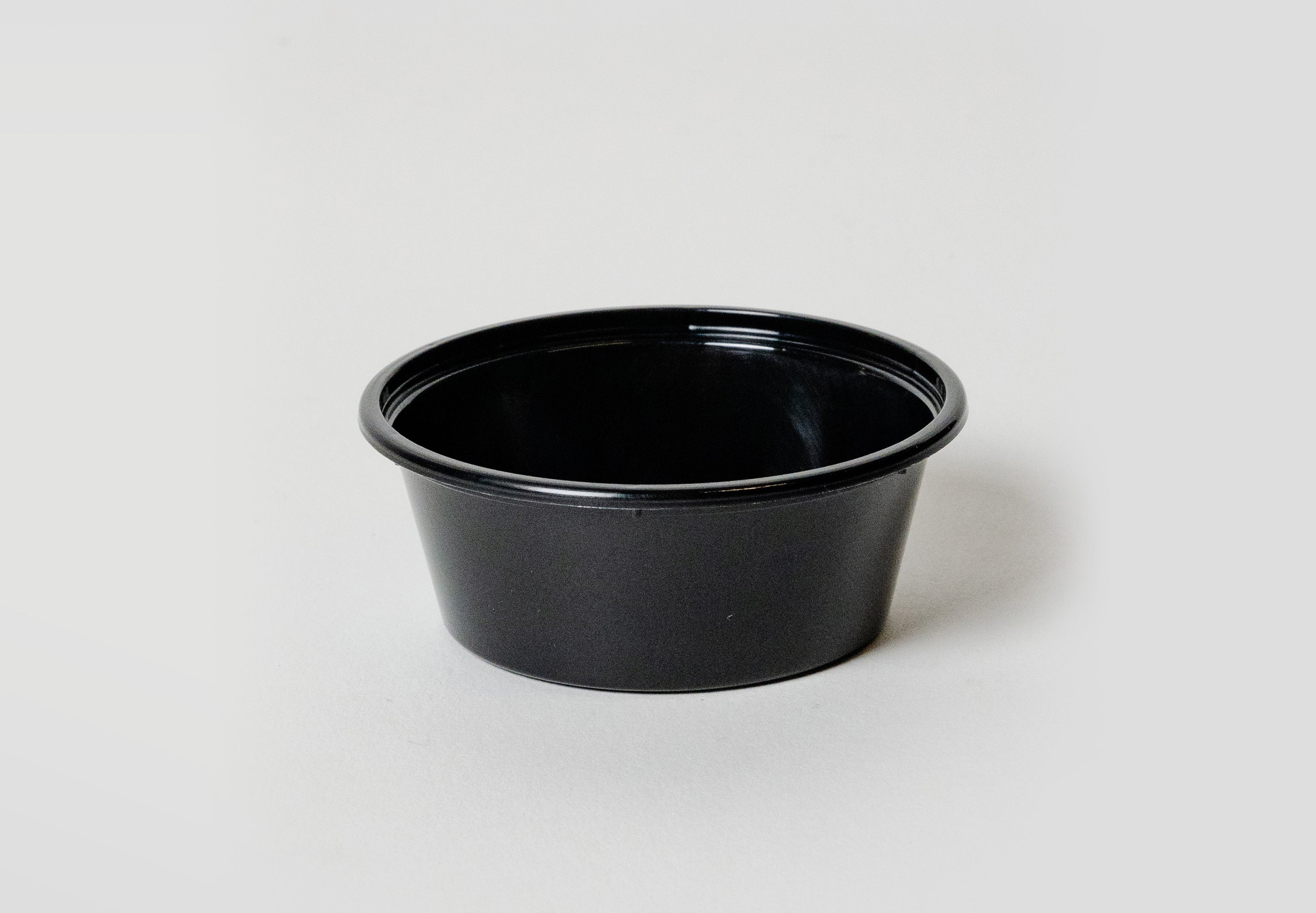 Image of 2oz Black Portion Cup